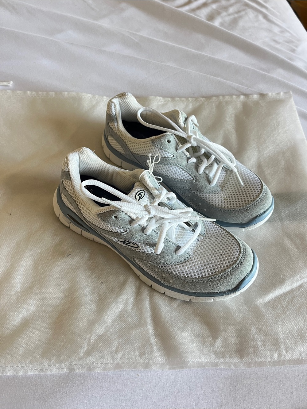 Champion White and Light Gray Women's Athletic Sneakers